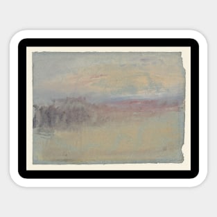 A River Scene Sticker